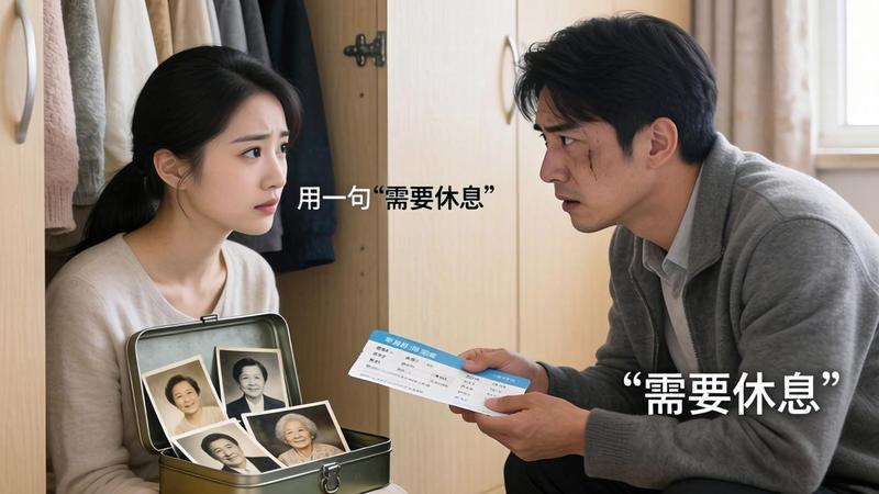 衣柜深处的陈旧铁盒：揭开家庭情感伪装的真相